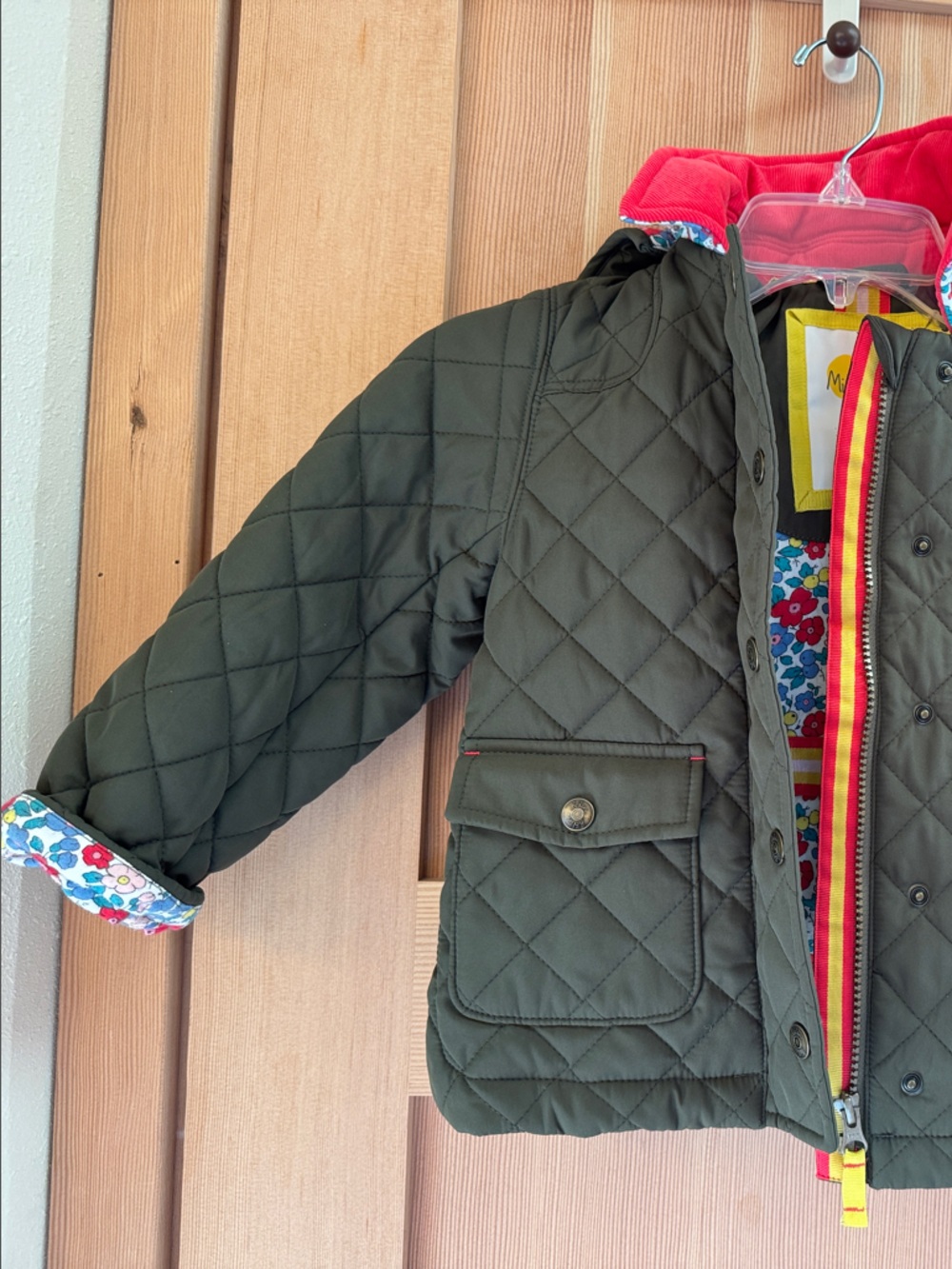 Mini Boden Quilted Jacket